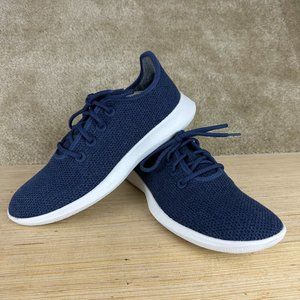 Allbirds tree runners mens size 11 marine blue no insoles